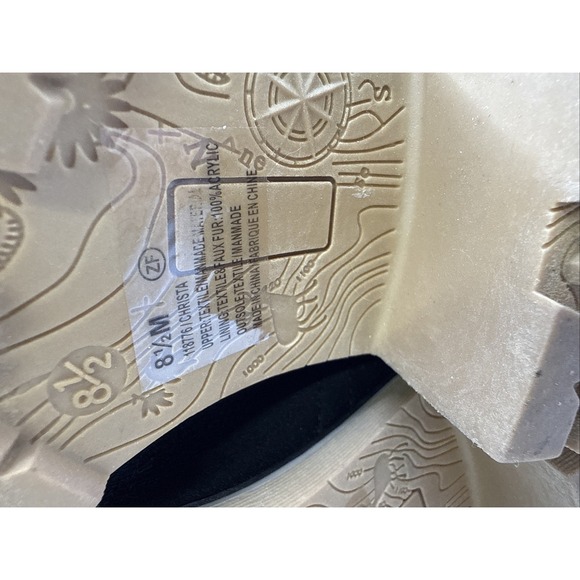 Maurices Boot Women Size‎ 8.5 Brown Crista Sherpa Collar Pull Ankle Bootie Faux - Picture 7 of 7